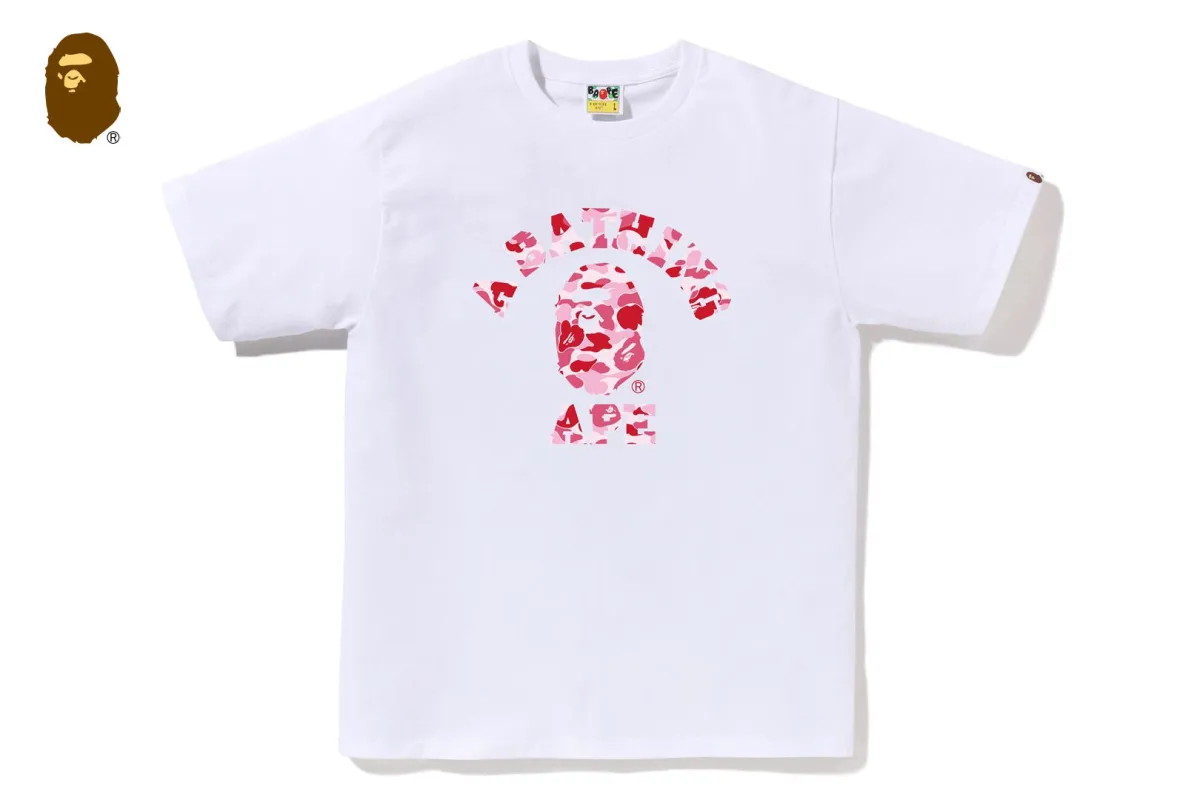 ABC CAMO COLLEGE TEE sold by Bape