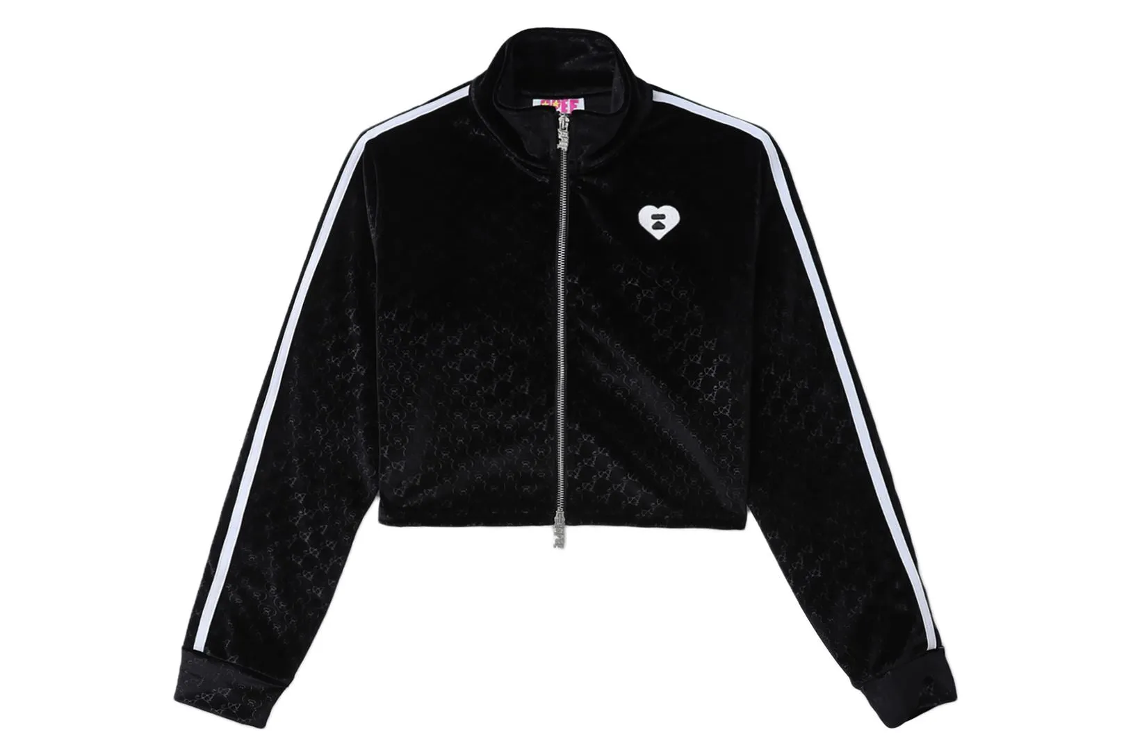 PATTERN FLEECE FULL ZIP JACKET sold by Bape