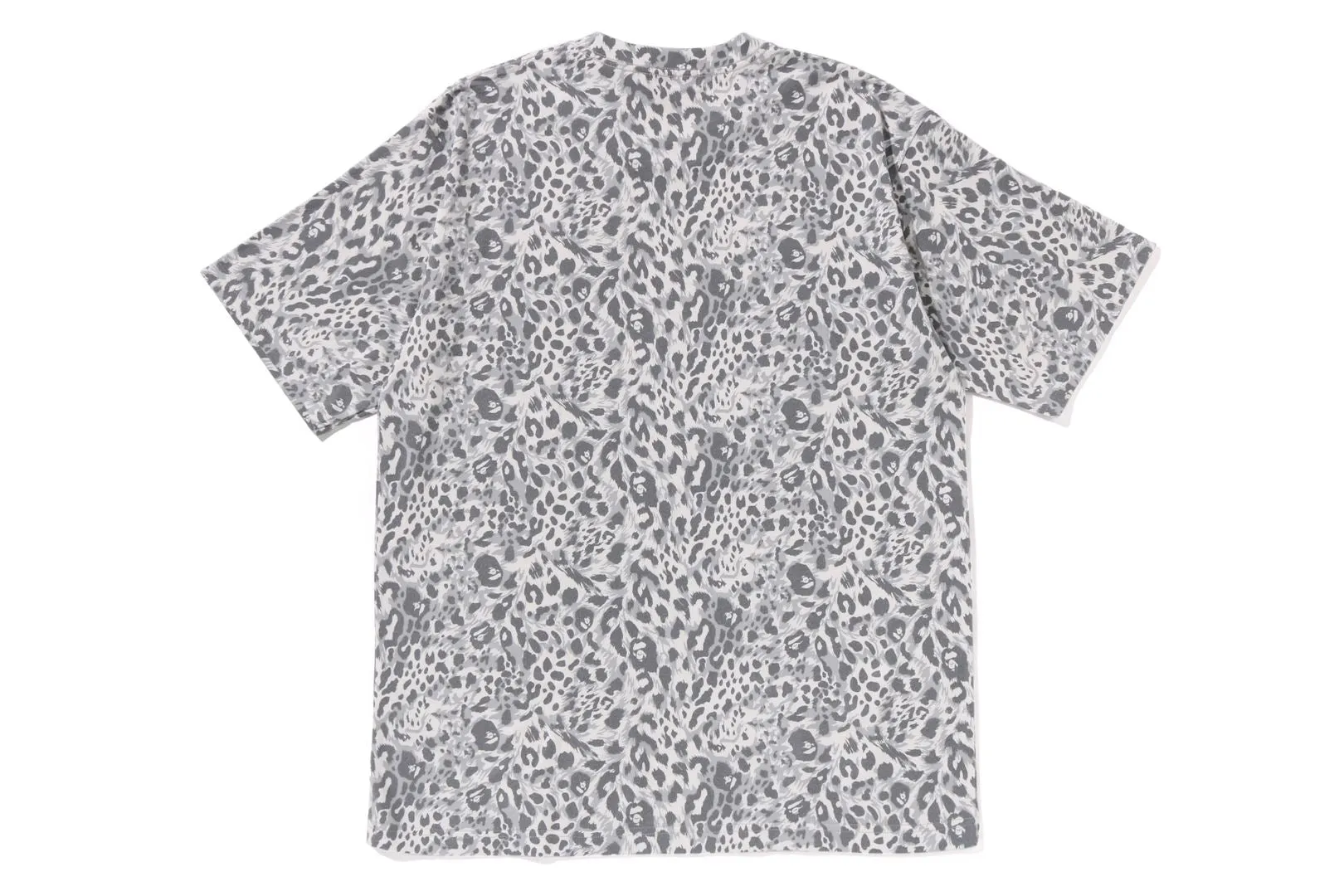 WILD LEOPARD PATTERN COLLEGE RELAXED FIT TEE sold by Bape product image thumbnail 5