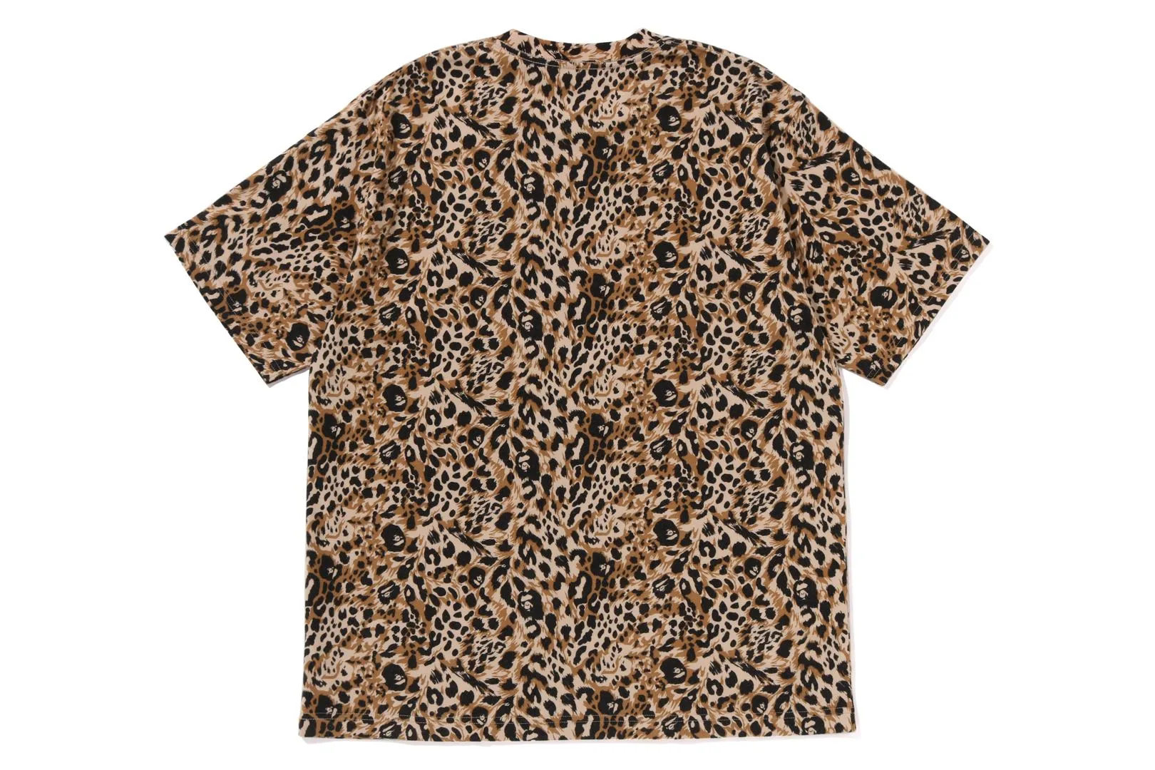 WILD LEOPARD PATTERN COLLEGE RELAXED FIT TEE sold by Bape product image thumbnail 2