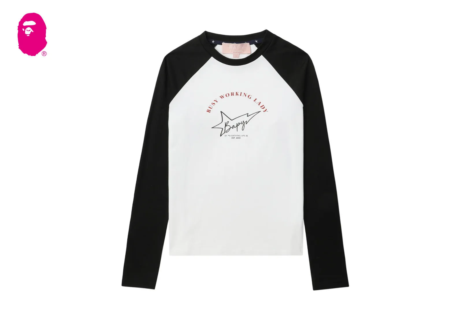 BAPY REGLAN LS TEE sold by Bape