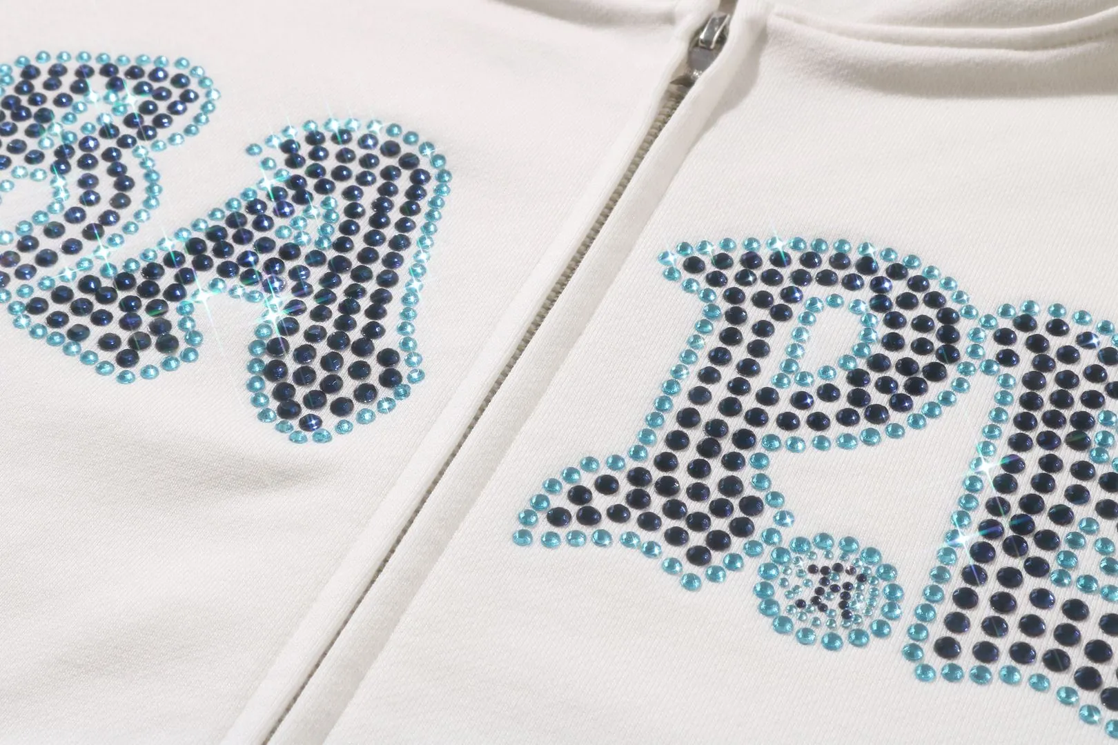 CRYSTAL STONE BAPE ZIP HOODIE sold by Bape product image thumbnail 4