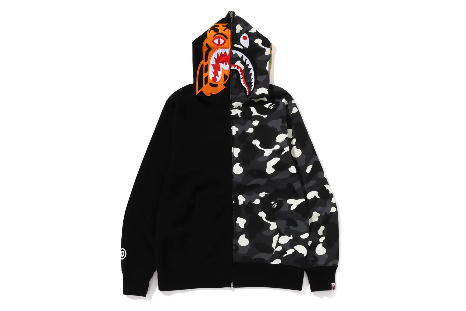 CITY CAMO TIGER SHARK FULL ZIP HOODIE sold by Bape product image thumbnail 3