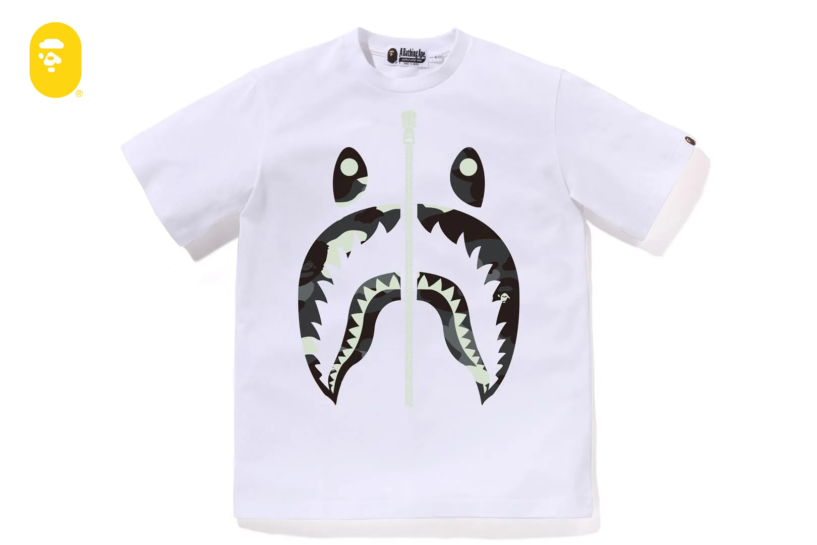 CITY CAMO SHARK TEE sold by Bape