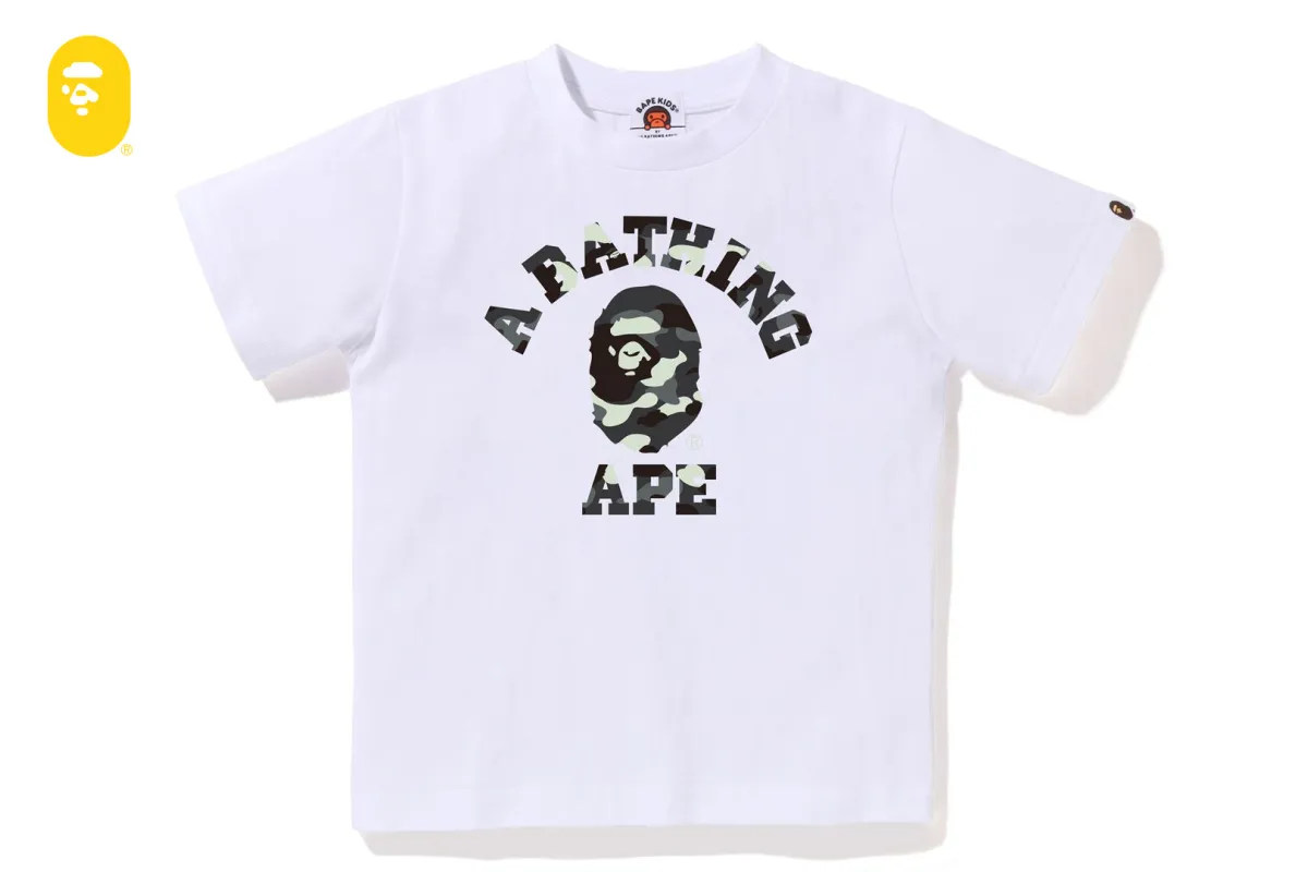 CITY CAMO COLLEGE TEE sold by Bape