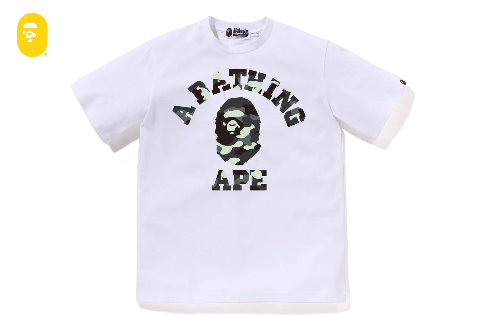 CITY CAMO COLLEGE TEE sold by Bape