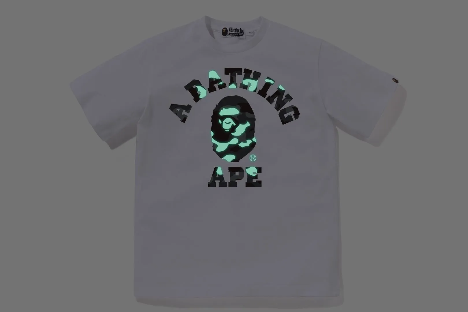 CITY CAMO COLLEGE TEE sold by Bape product image thumbnail 3