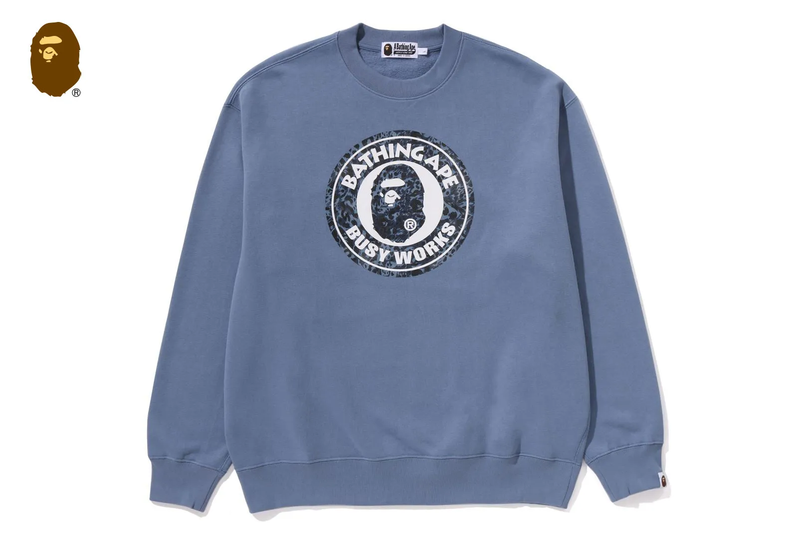 WILD LEOPARD PATTERN RELAXED FIT CREWNECK SWEATSHIRT #1 sold by Bape product image thumbnail 4