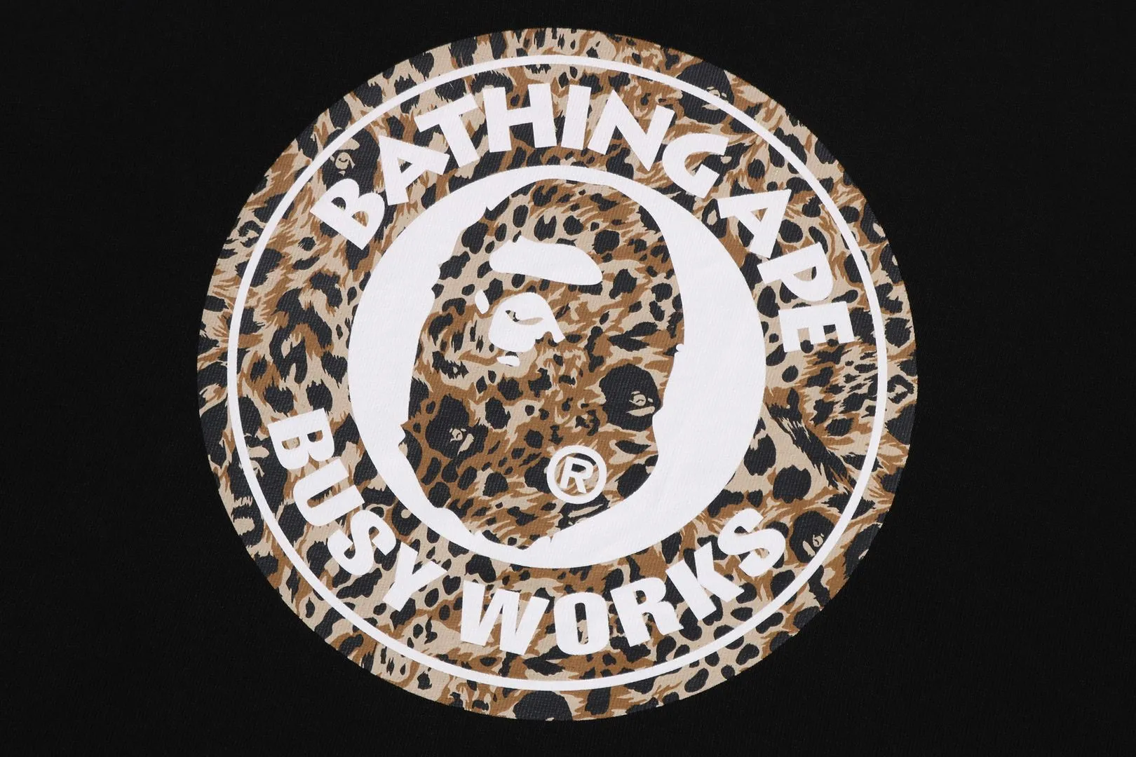 WILD LEOPARD PATTERN RELAXED FIT CREWNECK SWEATSHIRT #1 sold by Bape product image thumbnail 3