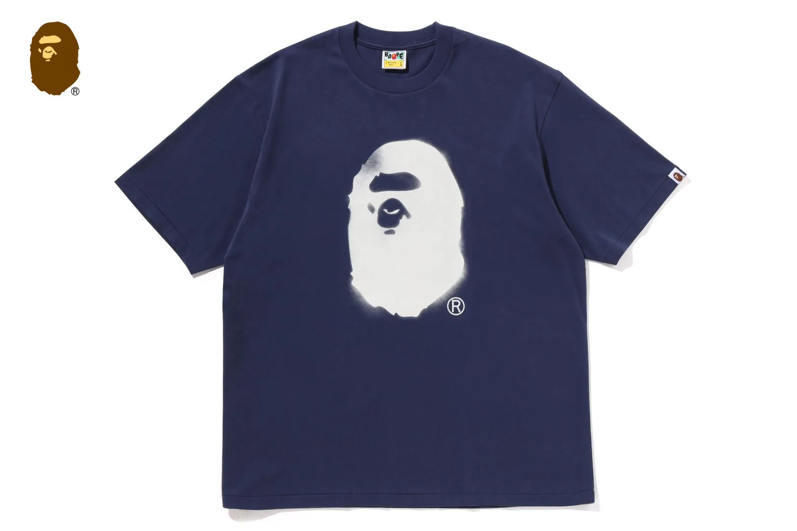 SPRAY PRINT APE HEAD RELAXED FIT TEE #2 sold by Bape product image thumbnail 5