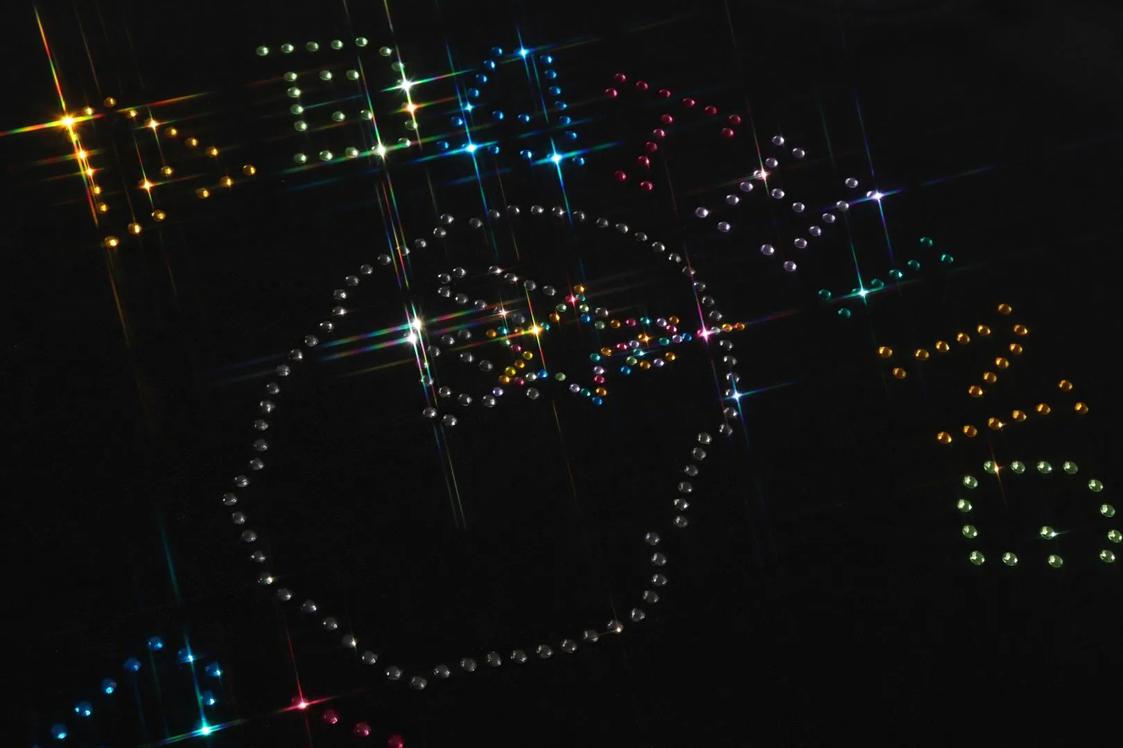 RHINESTONE COLLEGE RELAXED FIT TEE sold by Bape product image thumbnail 3