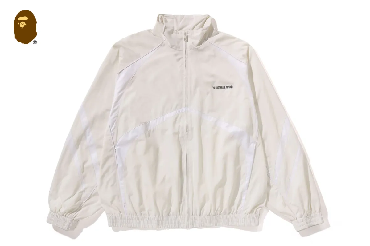 LINE CAMO METAL LOGO TRACK JACKET made by Bape