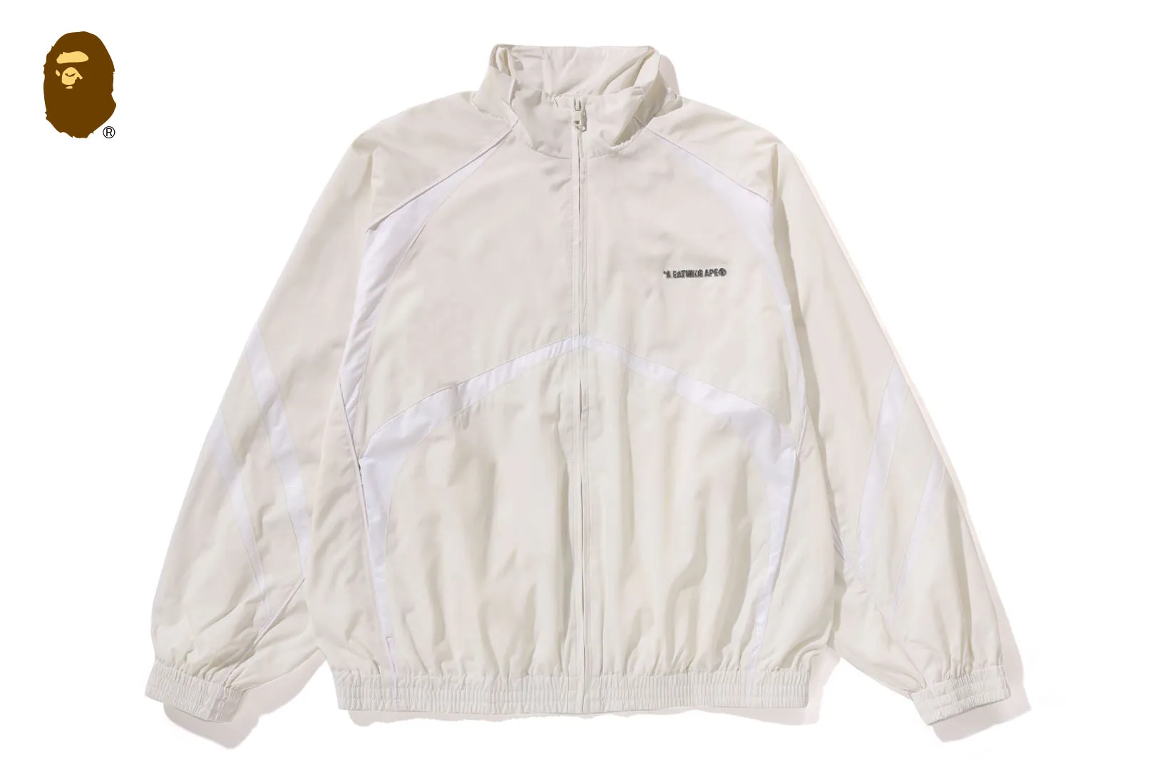 LINE CAMO METAL LOGO TRACK JACKET sold by Bape