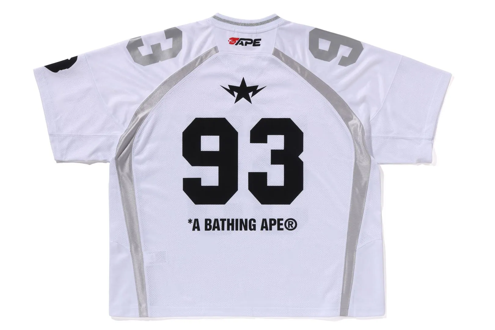 LINE CAMO JACQUARD RELAXED FIT FOOTBALL JERSEY sold by Bape product image thumbnail 5