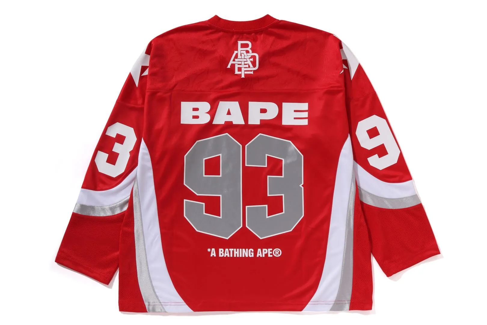 LINE CAMO JACQUARD LOGO RELAXED FIT ICE HOCKEY JERSEY sold by Bape product image thumbnail 2