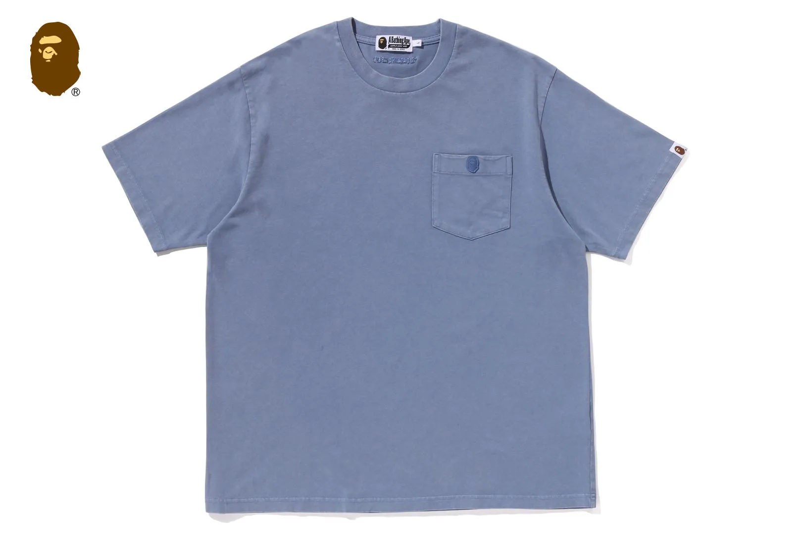 GARMENT DYE ONE POINT RELAXED FIT POCKET TEE sold by Bape product image thumbnail 5