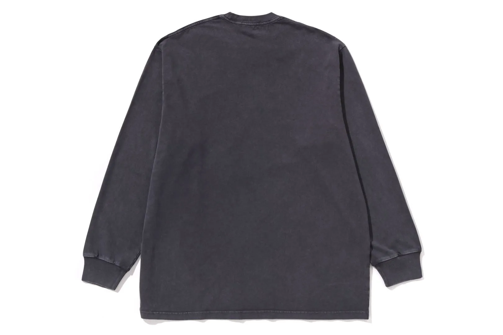 GARMENT DYE ONE POINT RELAXED FIT LS TEE sold by Bape product image thumbnail 5