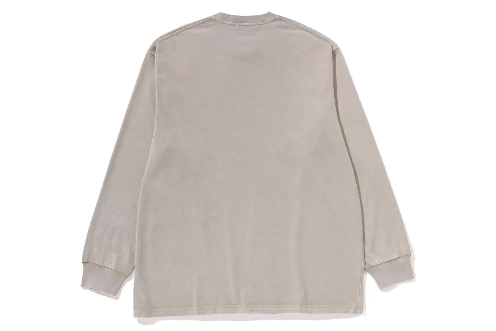 GARMENT DYE ONE POINT RELAXED FIT LS TEE sold by Bape product image thumbnail 2