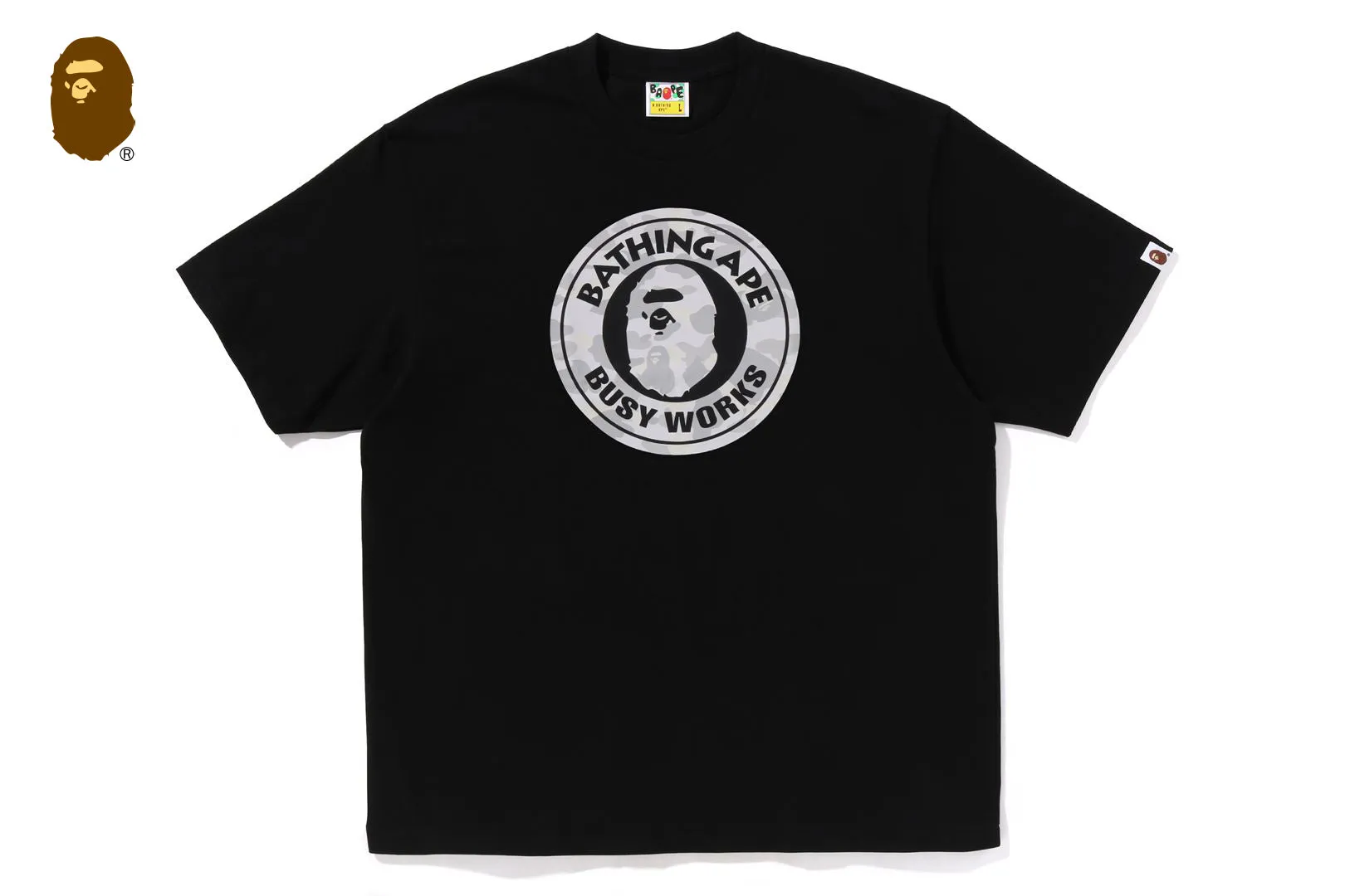 CITY CAMO BUSY WORKS RELAXED FIT TEE sold by Bape product image thumbnail 5