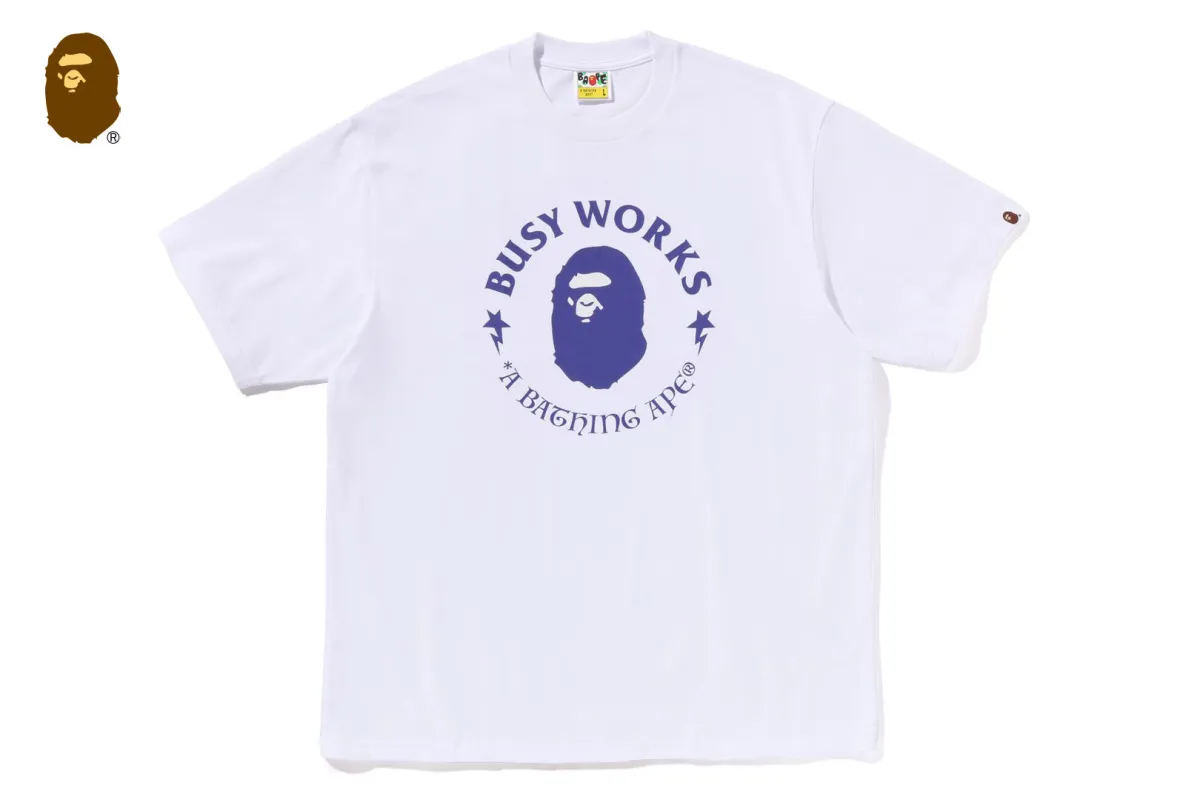 BUSY WORKS RELAXED FIT TEE sold by Bape