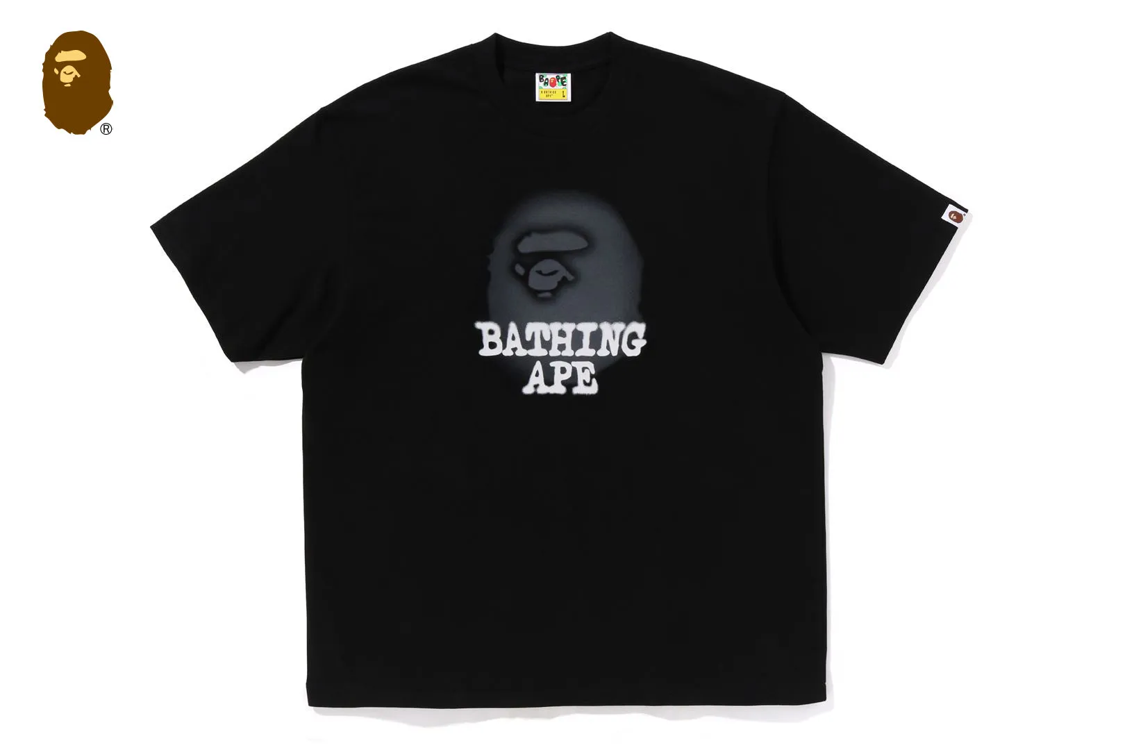BATHING APE LOGO RELAXED FIT TEE sold by Bape