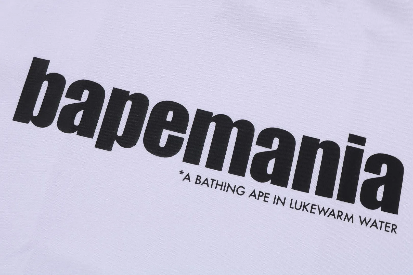 BAPE LOGO RELAXED FIT TEE #1 sold by Bape product image thumbnail 3