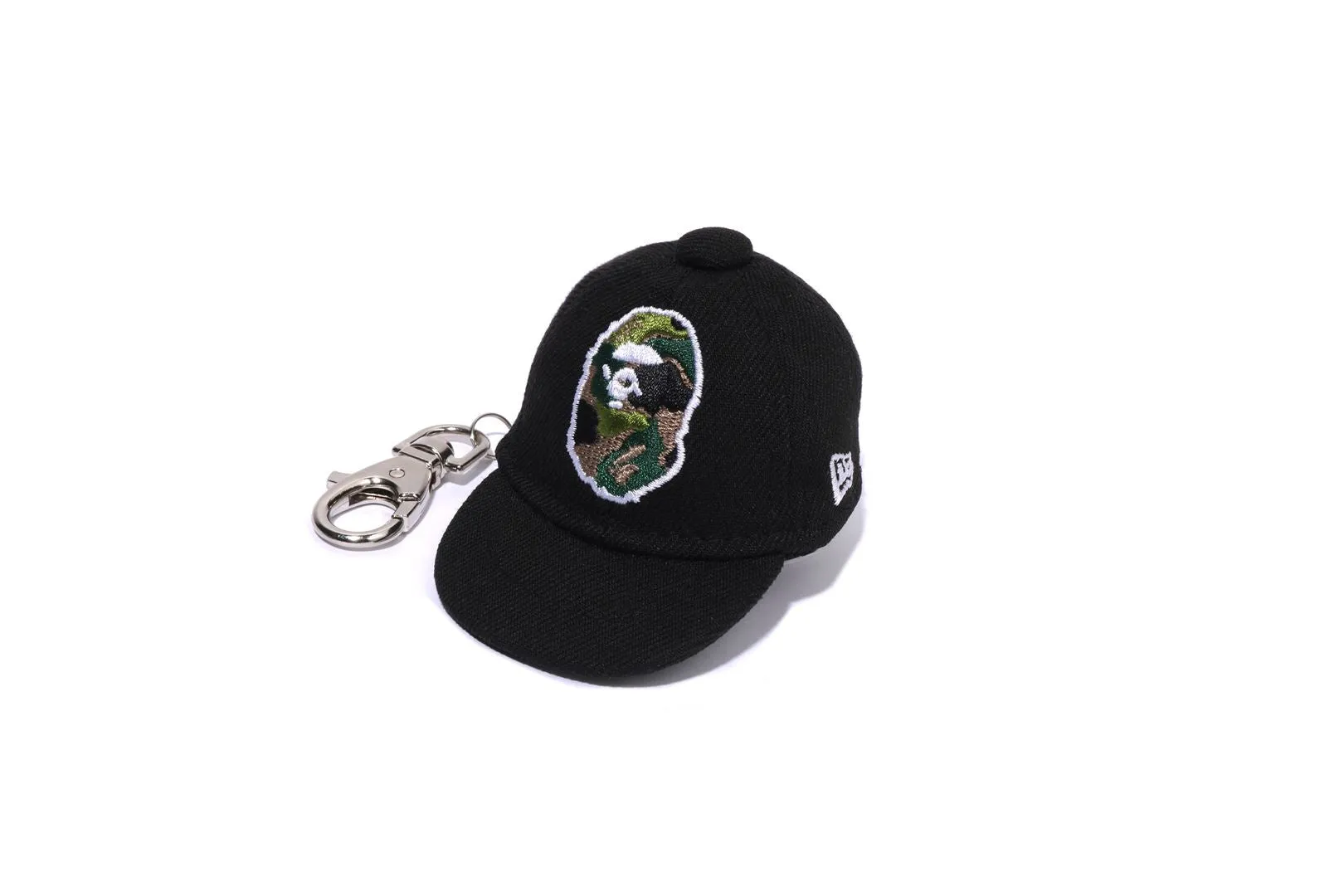 ABC CAMO APE HEAD NEW ERA CAP KEY CHAIN sold by Bape