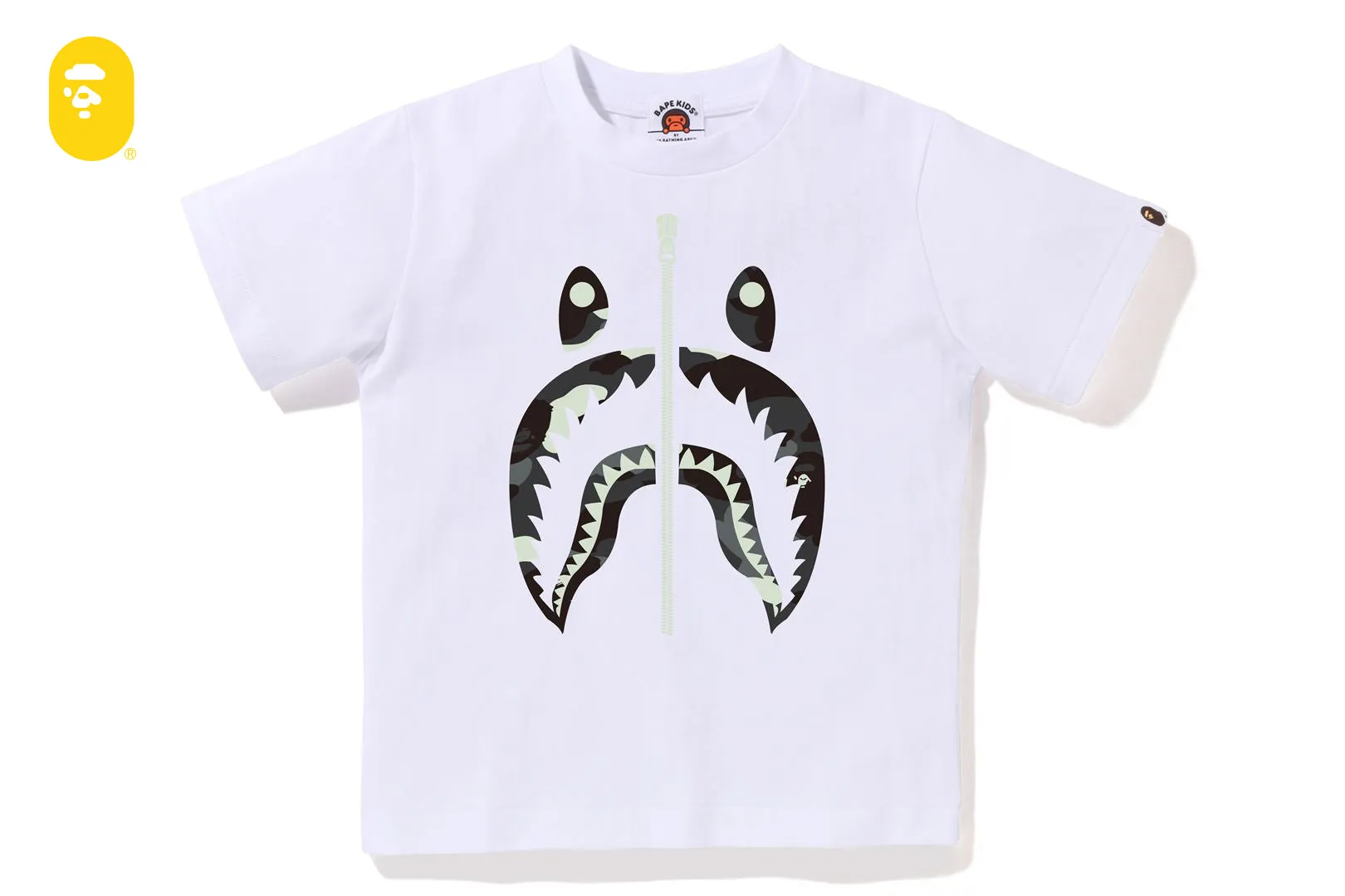 CITY CAMO SHARK TEE sold by Bape