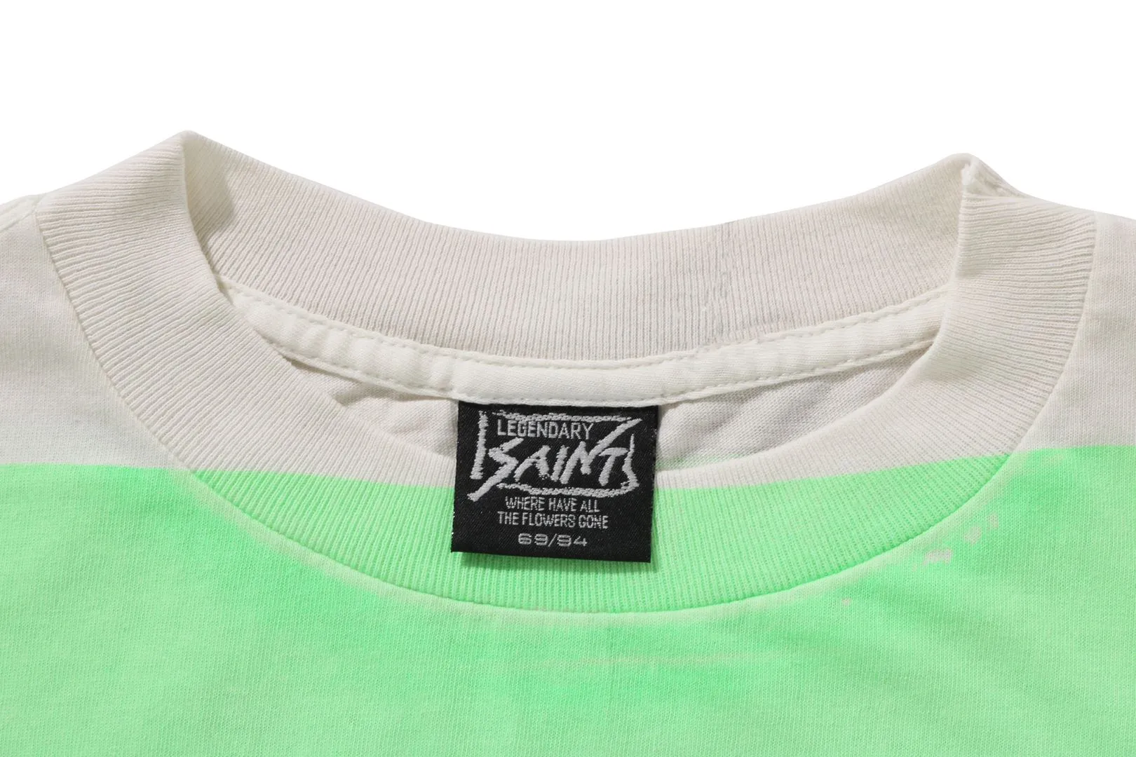 【 BAPE X SAINT MXXXXXX 】MAD FACE HANDPRINTING TEE sold by Bape product image thumbnail 5