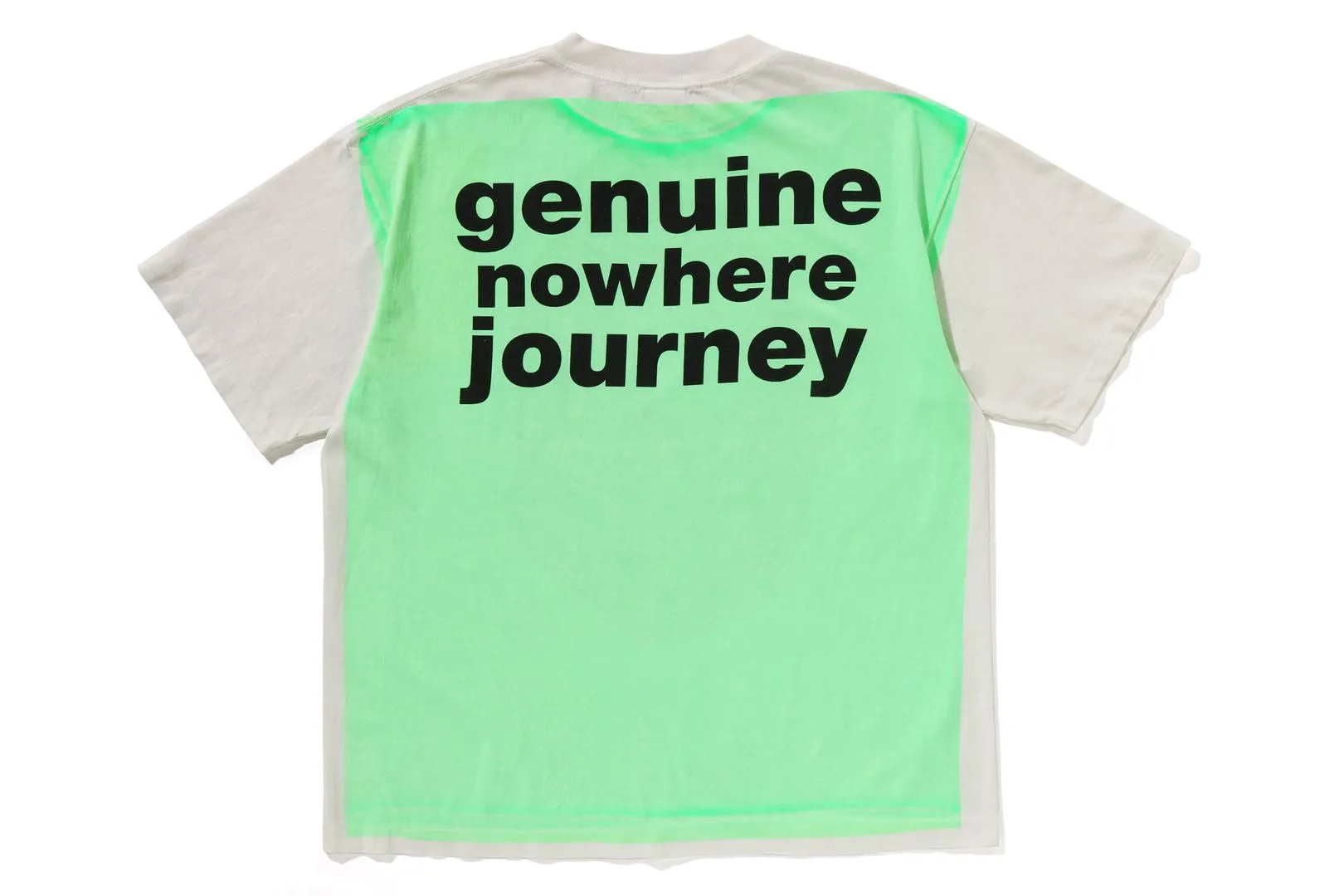 【 BAPE X SAINT MXXXXXX 】MAD FACE HANDPRINTING TEE sold by Bape product image thumbnail 2