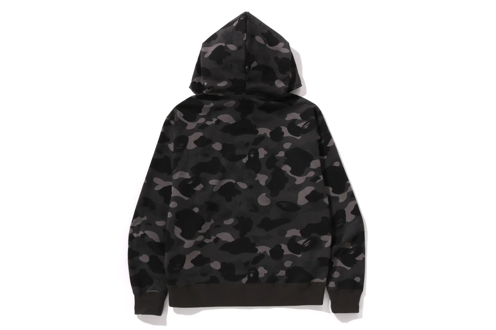ONE POINT COLOR CAMO CROPPED FULL ZIP HOODIE sold by Bape product image thumbnail 5