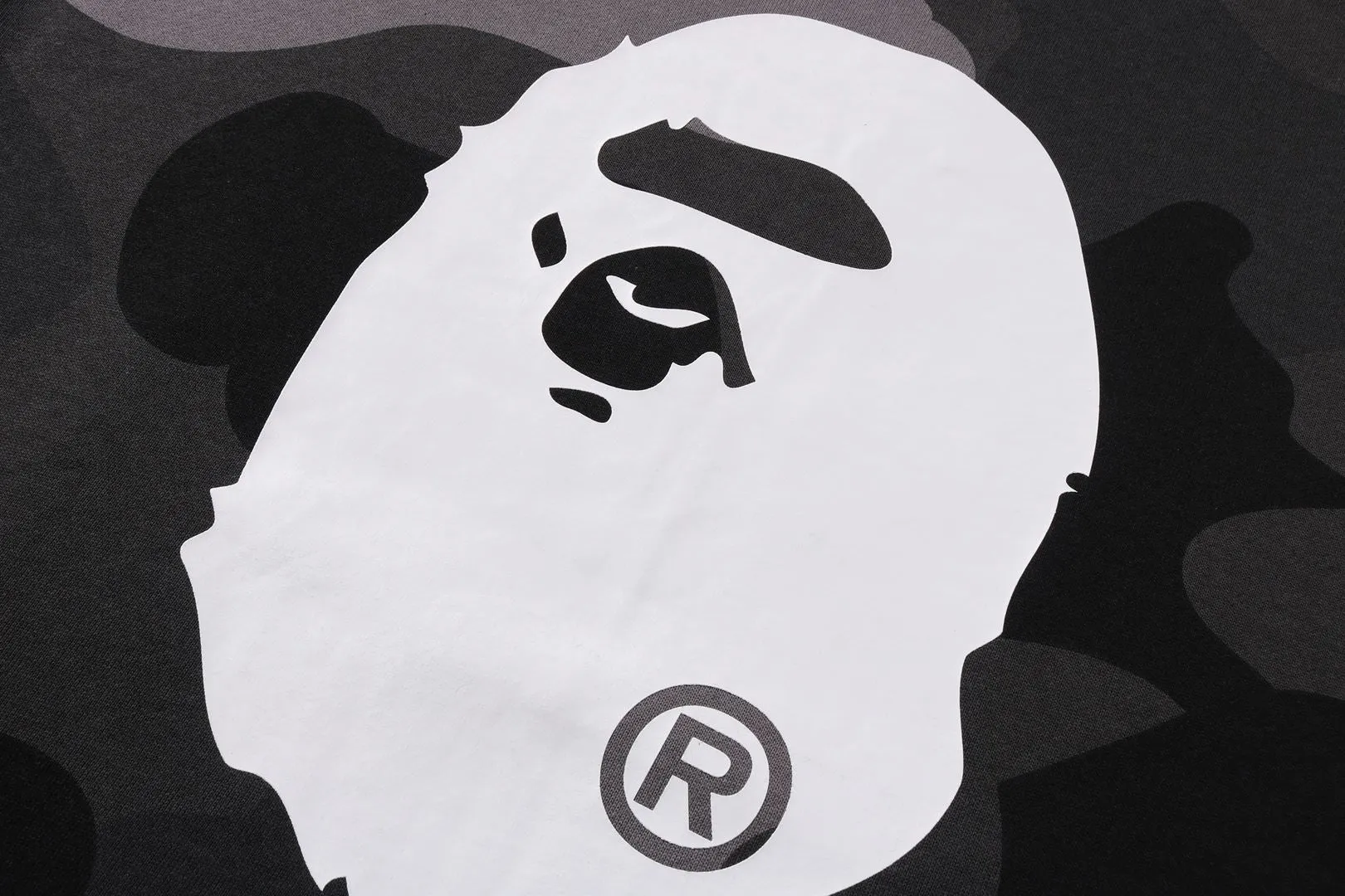 MEGA COLOR CAMO BIG APE HEAD CREWNECK SWEATSHIRT sold by Bape product image thumbnail 3