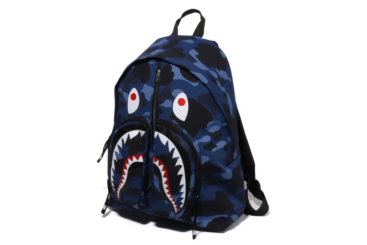 COLOR CAMO SHARK DAYPACK sold by Bape