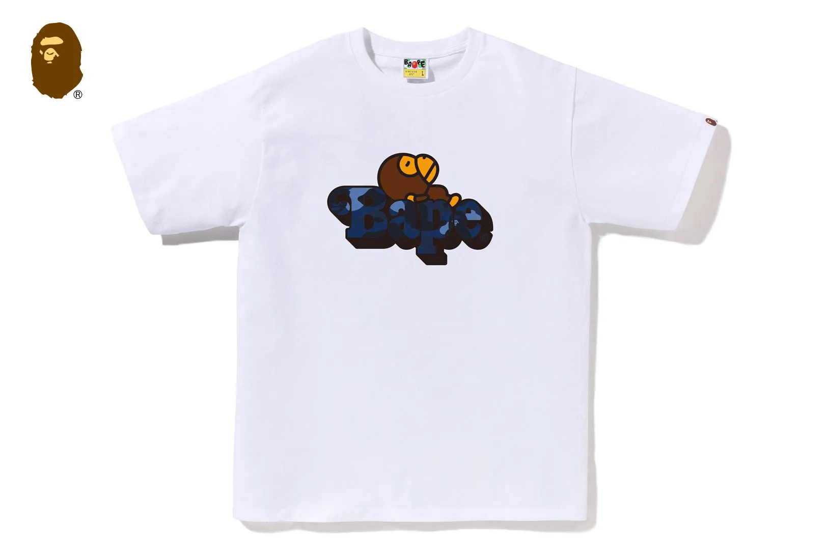 COLOR CAMO MILO ON BAPE TEE sold by Bape product image thumbnail 5