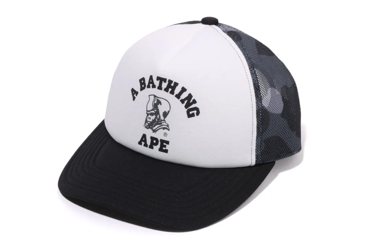 COLOR CAMO GENERAL MESH CAP sold by Bape