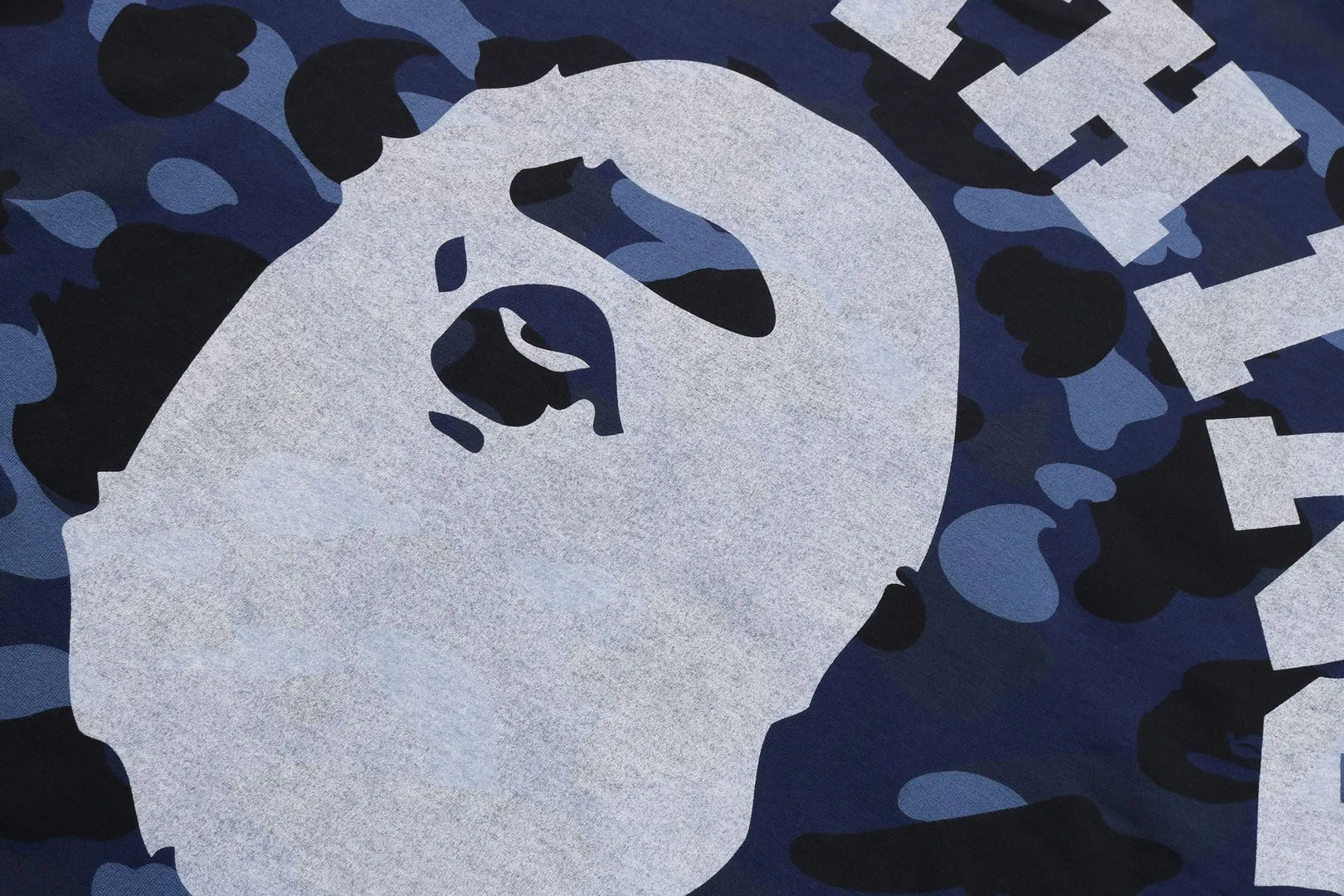 COLOR CAMO BIG COLLEGE TEE sold by Bape product image thumbnail 3