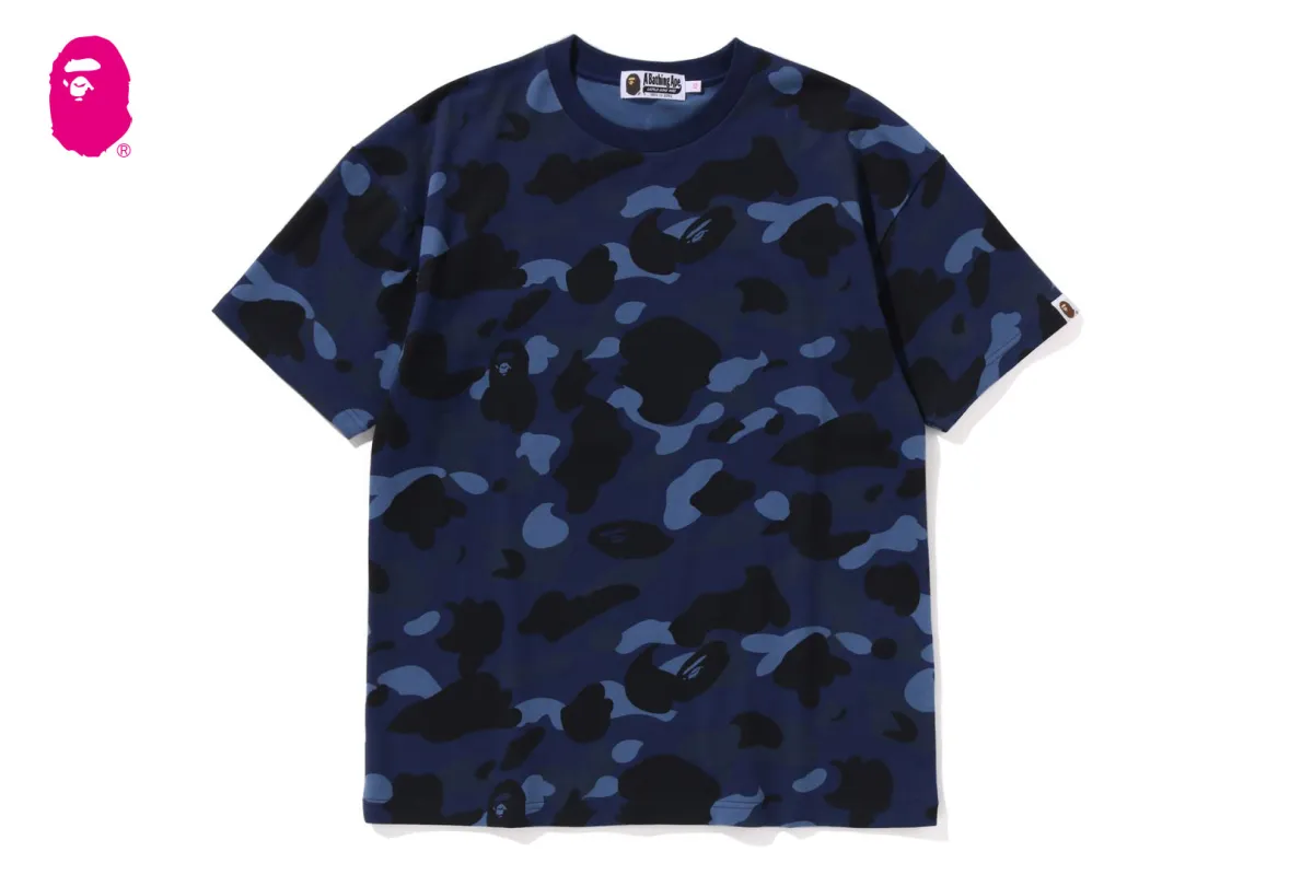 COLOR CAMO BIG COLLEGE TEE sold by Bape