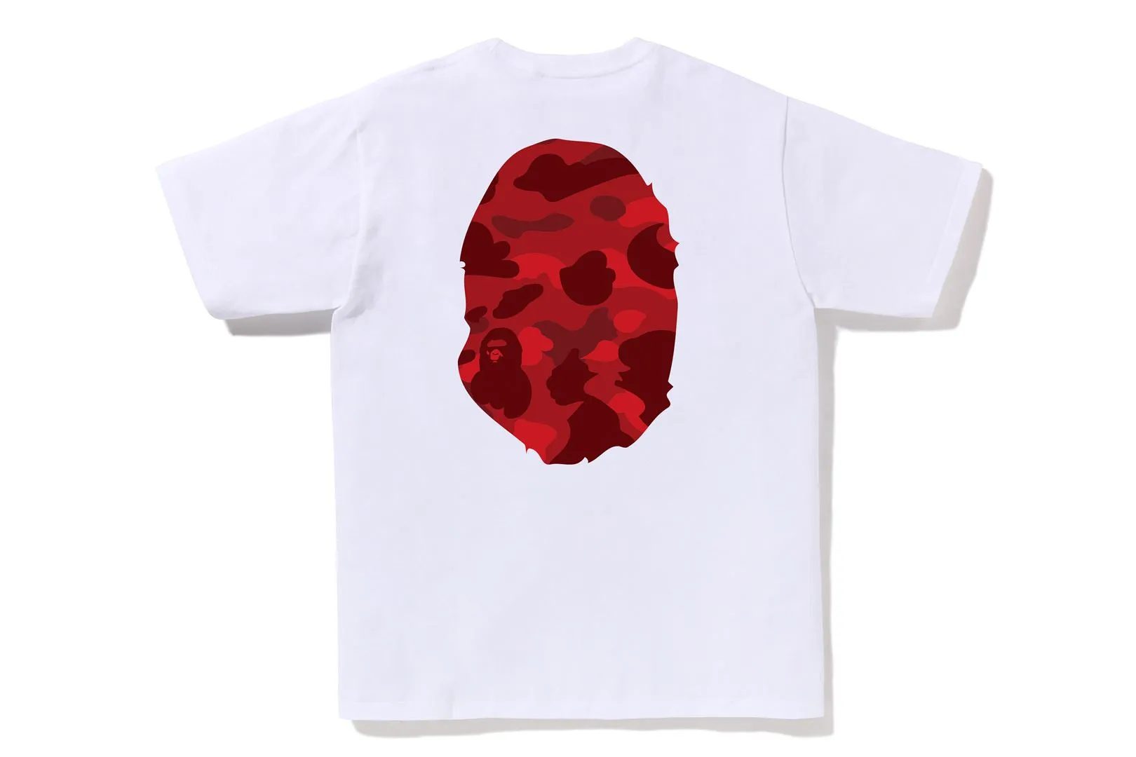 COLOR CAMO BIG APE HEAD TEE sold by Bape product image thumbnail 4