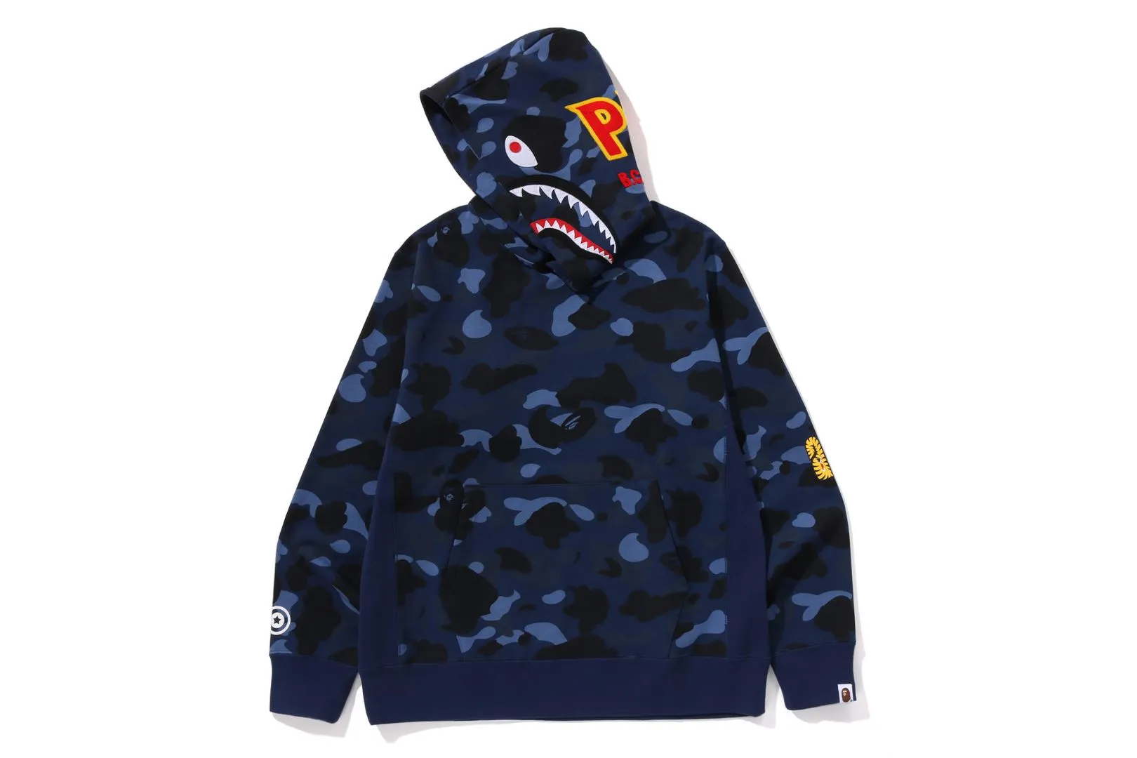 COLOR CAMO 2ND SHARK PULLOVER HOODIE sold by Bape product image thumbnail 5