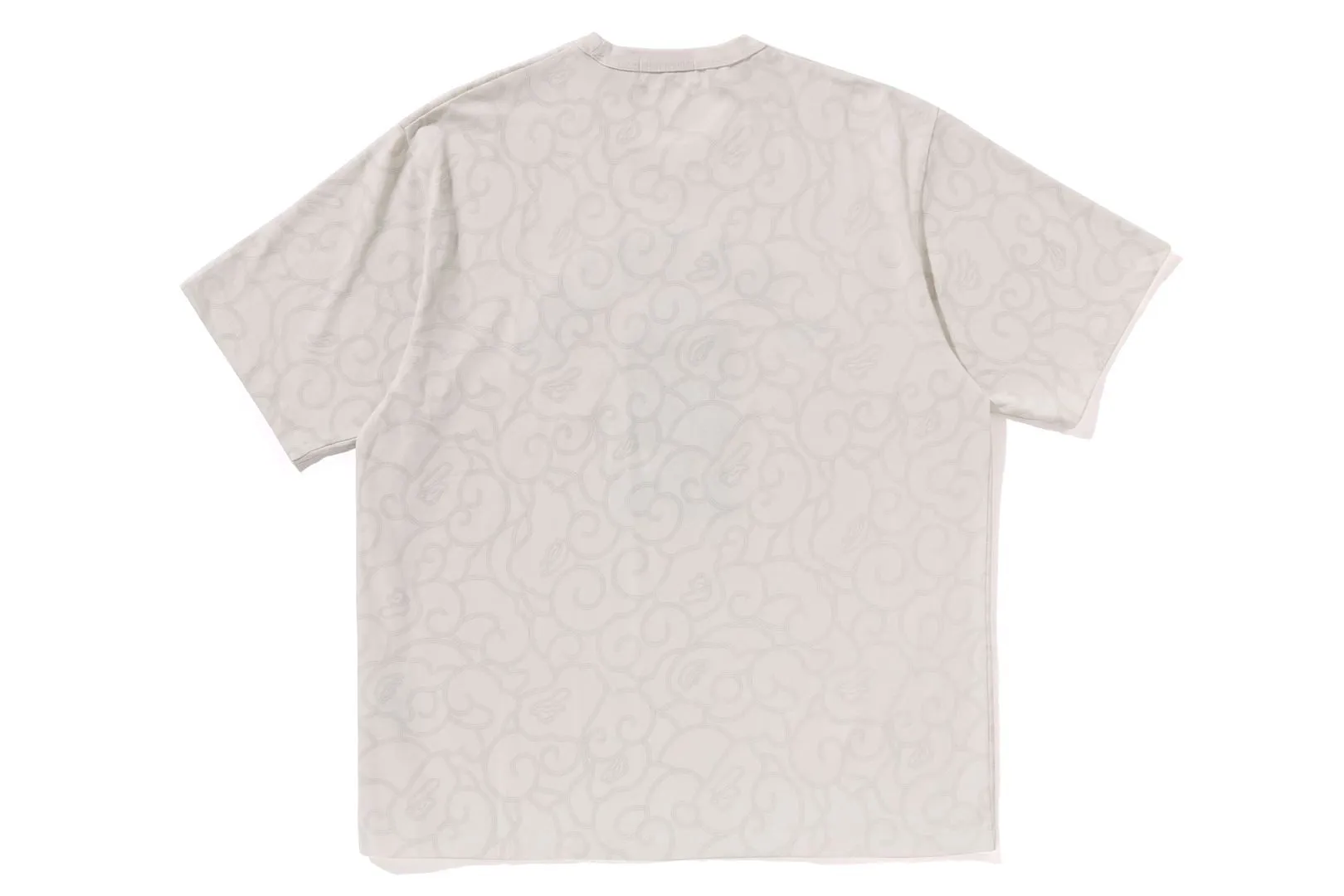 WASHED CLOUD CAMO COLLEGE RELAXED FIT TEE sold by Bape product image thumbnail 2