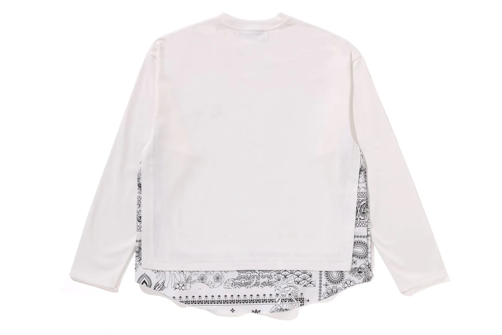 SIDE SLITTED LONG SLEEVES TEE sold by Bape product image thumbnail 4