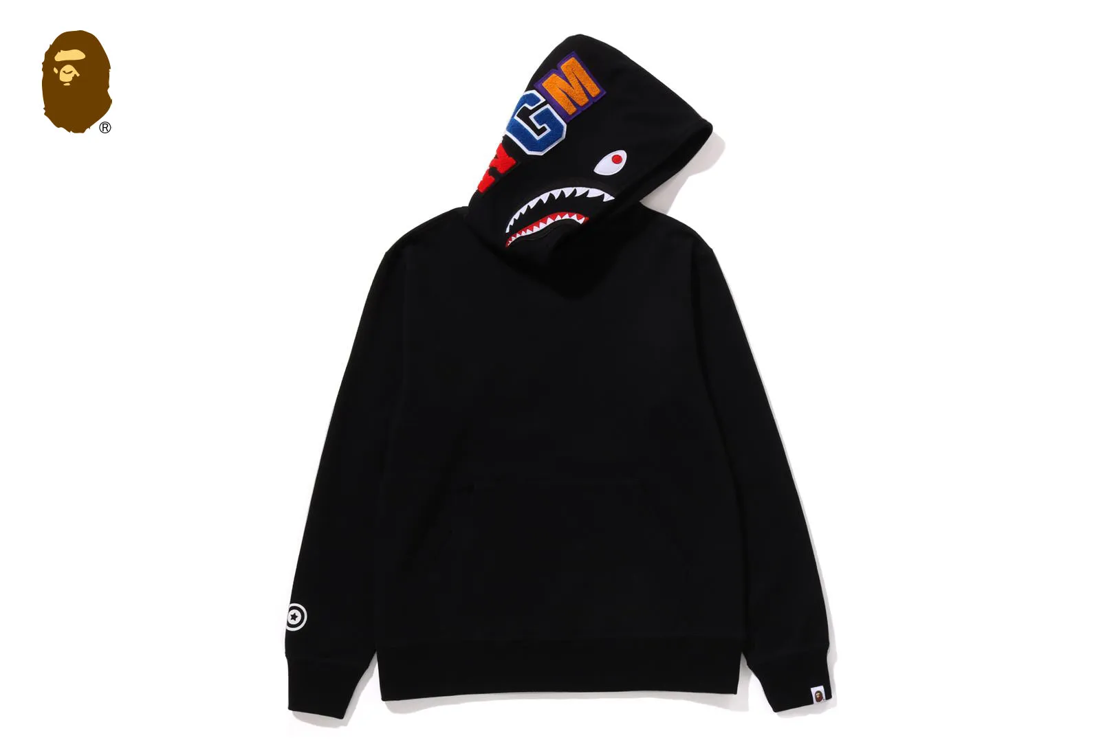 SHARK PULLOVER HOODIE sold by Bape