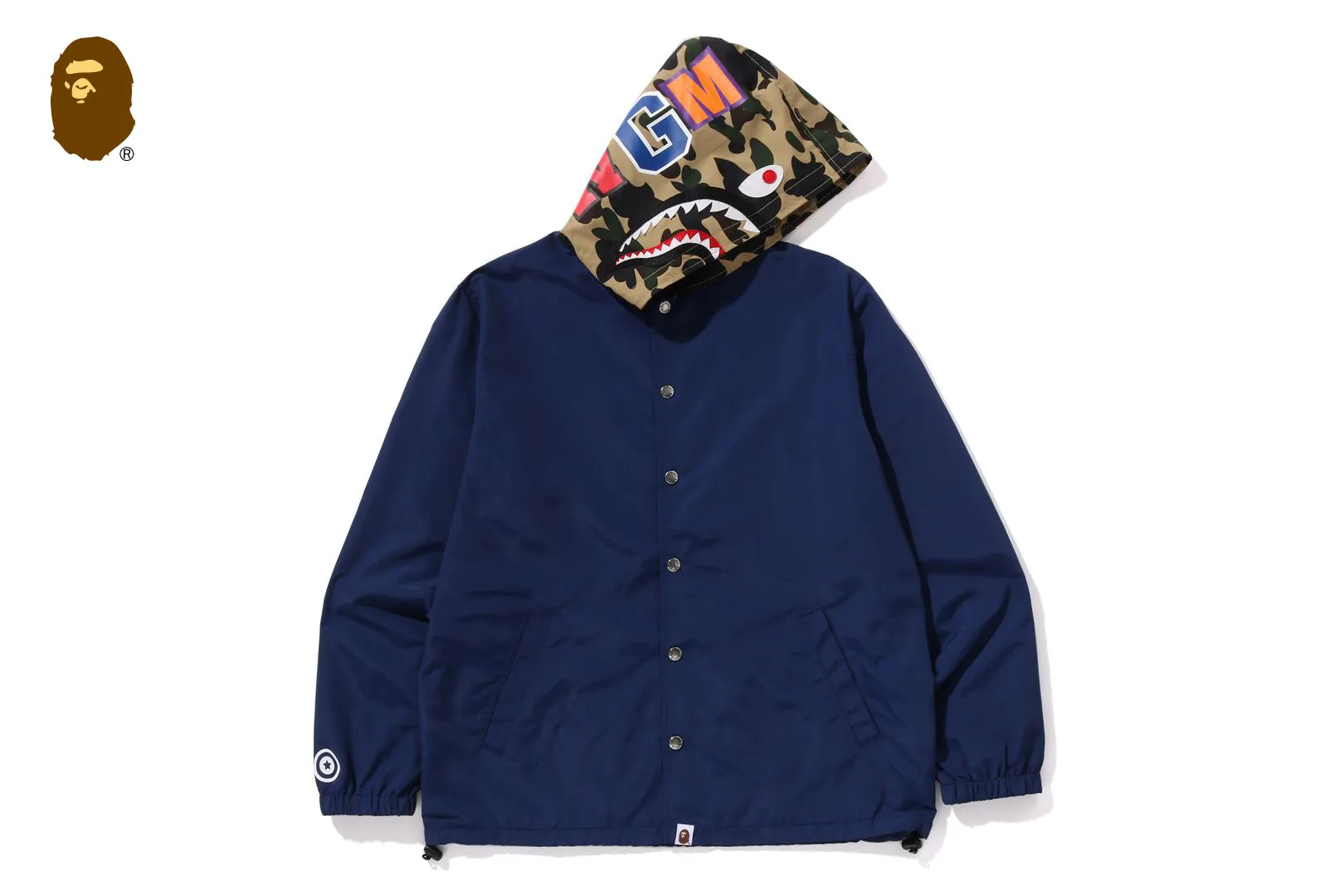 SHARK COACH JACKET sold by Bape