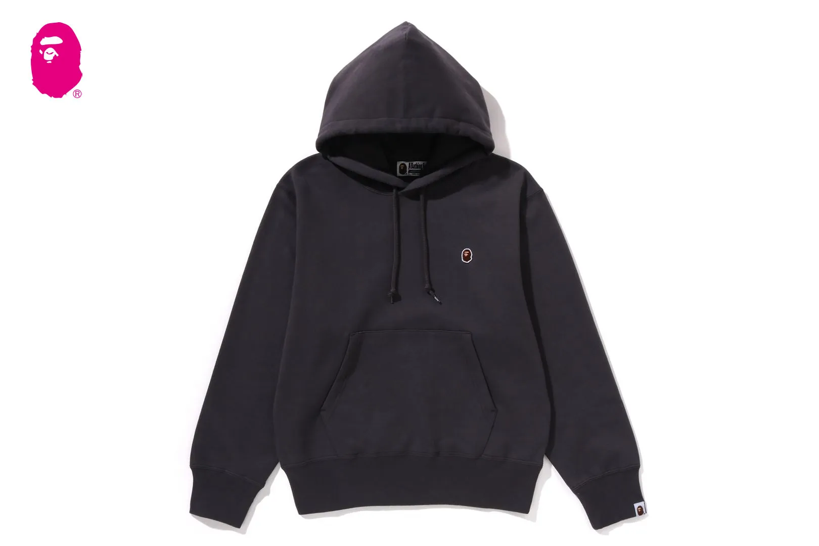 PIGMENT DYED ONE POINT PULLOVER HOODIE sold by Bape