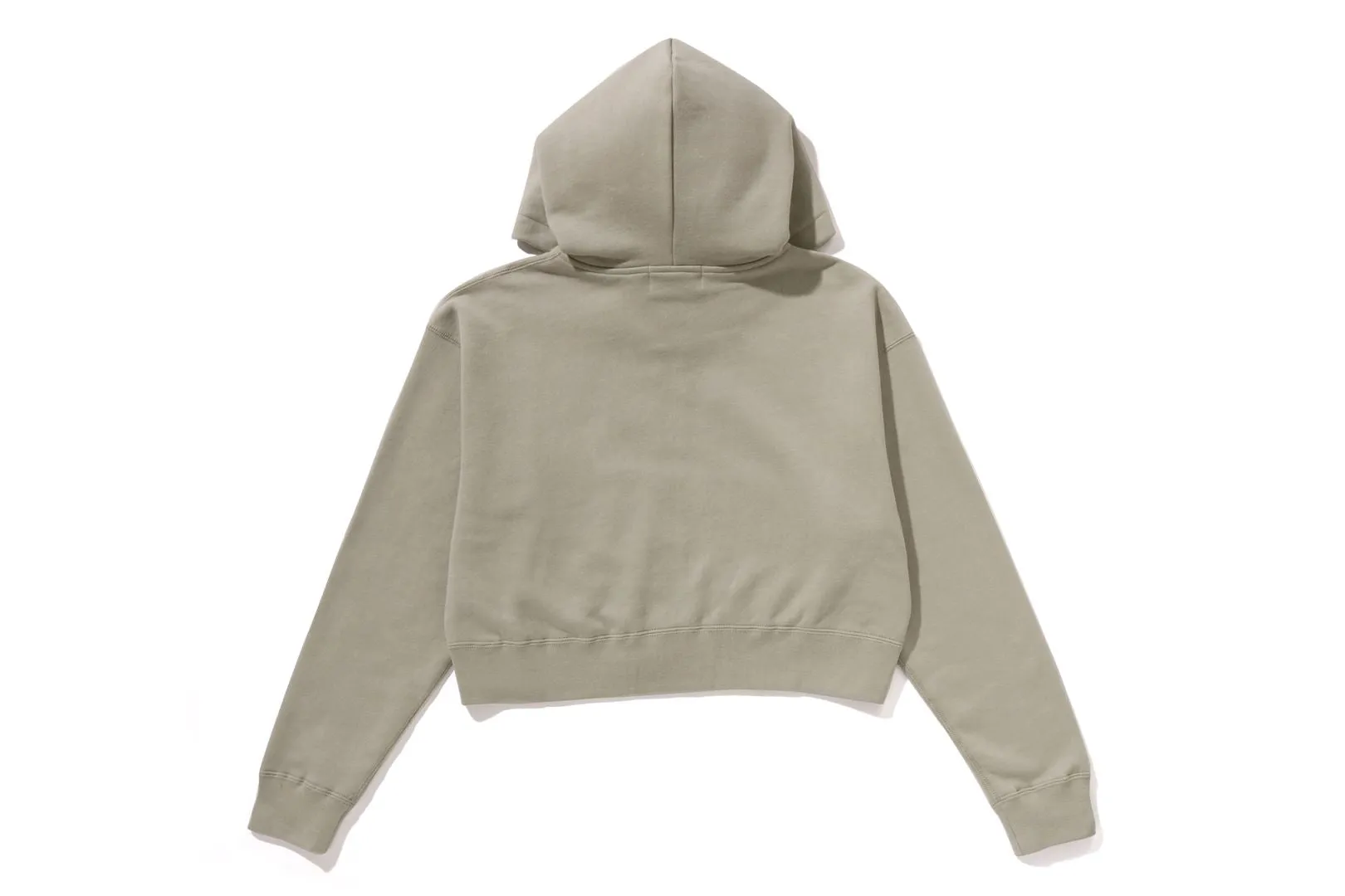PIGMENT DYED ONE POINT CROPPED ZIP HOODIE sold by Bape product image thumbnail 5