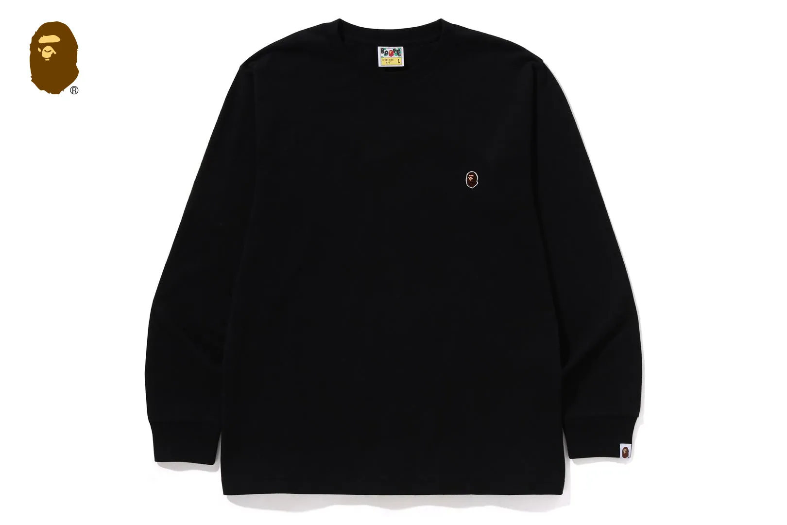 ONE POINT LS TEE sold by Bape product image thumbnail 3