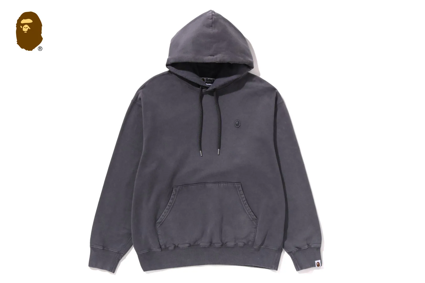 GARMENT DYE ONE POINT RELAXED FIT PULLOVER HOODIE sold by Bape product image thumbnail 5