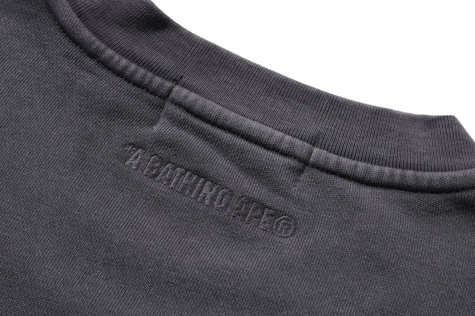 GARMENT DYE ONE POINT RELAXED FIT CREWNECK SWEATSHIRT sold by Bape product image thumbnail 4