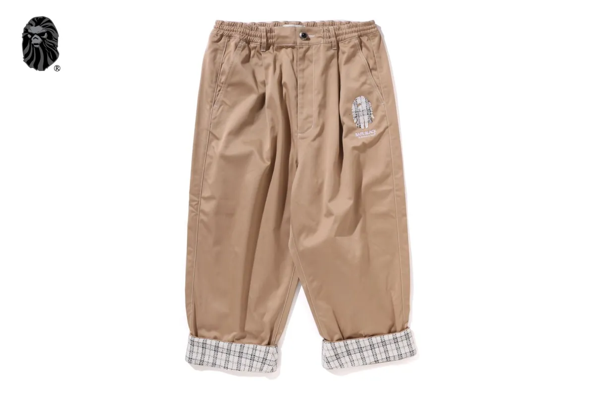 CHINO BARREL PANTS #2 made by Bape