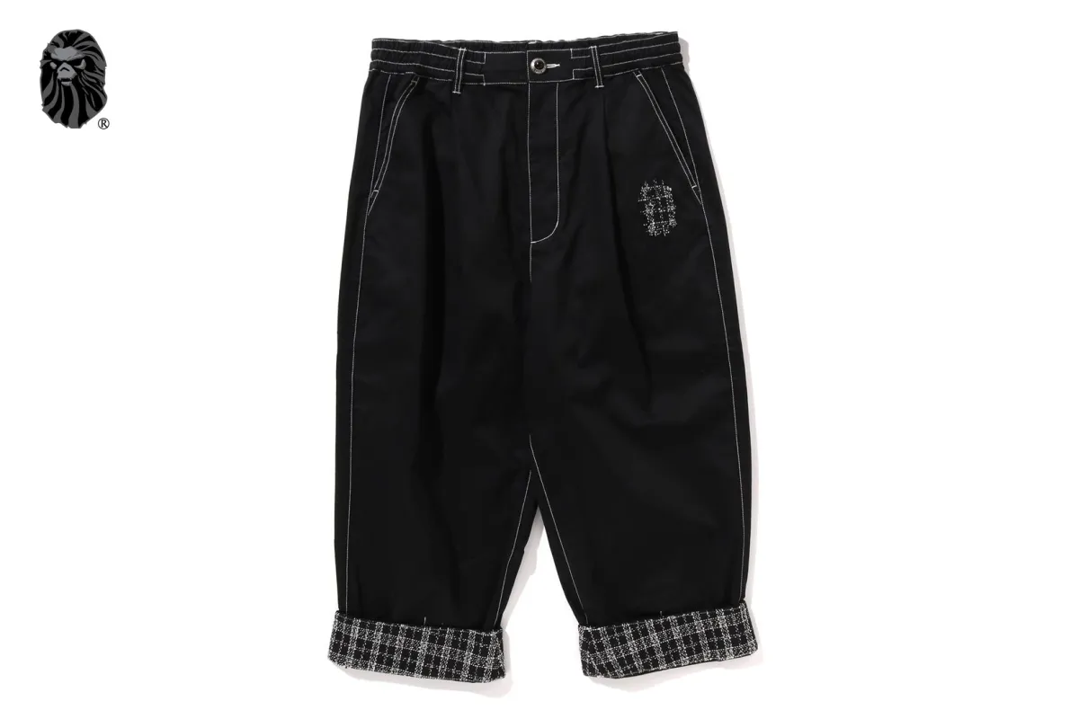 CHINO BARREL PANTS #1 sold by Bape